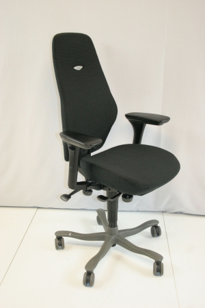 Ergonomische bureaustoel Kinnarps PLUS(8) Zwart/Grijs