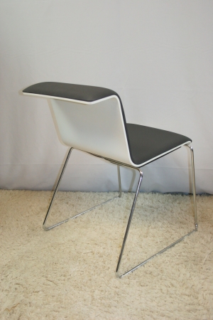 Design bezoekersstoel BULO TAB Chair Antraciet