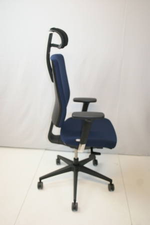 Ergonomische bureaustoel Osmoz Typer 1 (Dauphine) Donkerblauw
