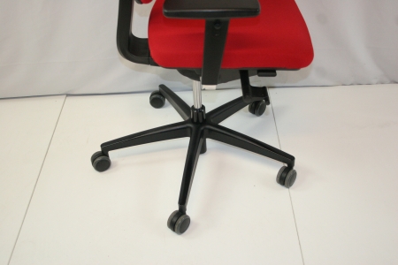 Ergonomische bureaustoel Osmoz Typer 1 (Dauphine) rood