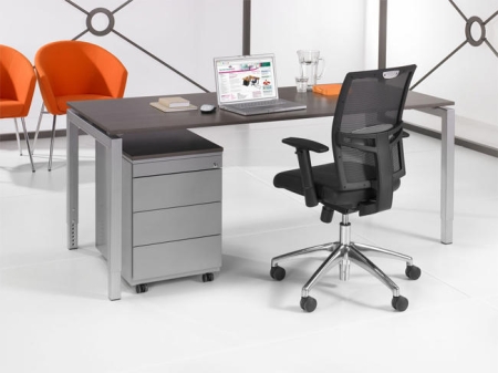 Bureautafel Q-bic 180cm, 90cm diep