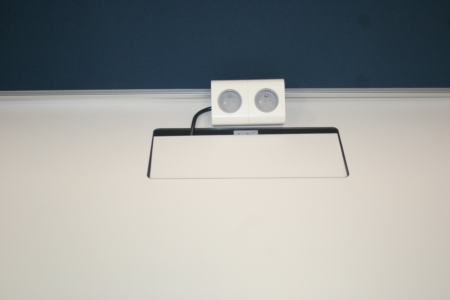 Hoekbureau Steelcase 1800 x 1800 wit