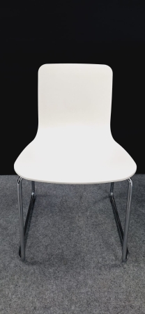 Design bezoekersstoel Vitra HAL Wit (2e hands)