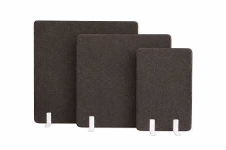 Akoestische wand 120cm hoog, Wolvilt