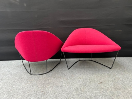 Design ontvangst fauteuille Arper Colina