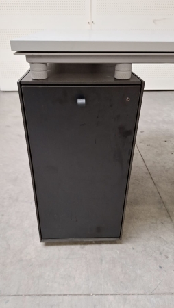 Directiebureau Bulo M166 alu decor