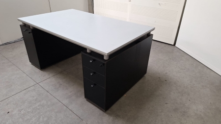 Directiebureau Bulo M166 alu decor