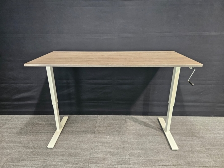Slinger verstelbaar zit/sta bureau Ergonice refurbished