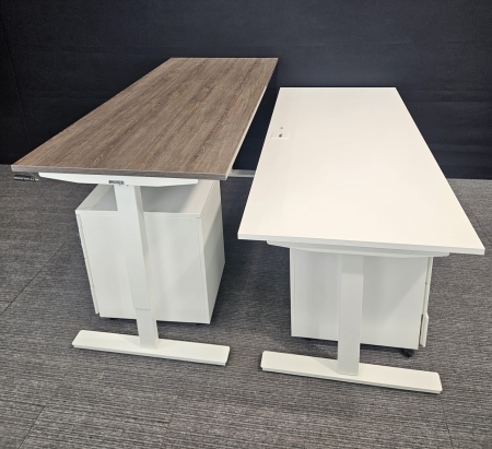 Slinger verstelbaar zit/sta bureau Ergonice