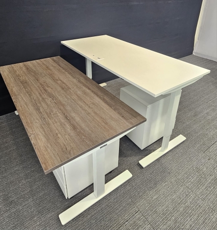 Slinger verstelbaar zit/sta bureau Ergonice