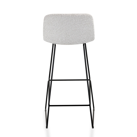Barstool 609T in bouclé stoffering