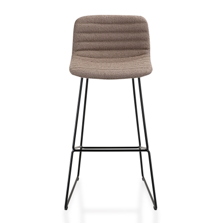 Barstool 609T in bouclé stoffering
