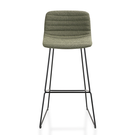Barstool 609T in bouclé stoffering