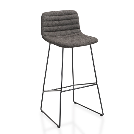 Barstool 609T in bouclé stoffering