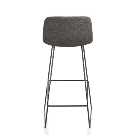 Barstool 609T in bouclé stoffering
