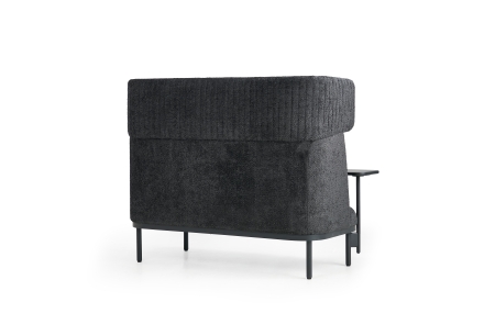 Akoestische loungebank 2-zits met tafeloptie