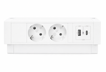 Opbouw powerdock zwart of wit