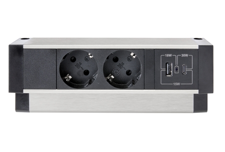 Opbouw powerdock zwart of wit