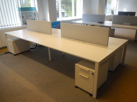 Workbench Vitra 3600 x 1600 wit