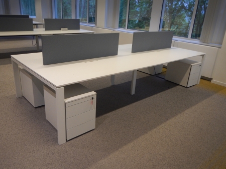 Workbench Ahrend 3600 x 1800 wit (2e hands)