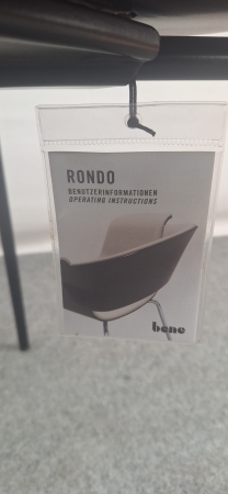 Design ontvangst fauteuille BENE (2e hands)