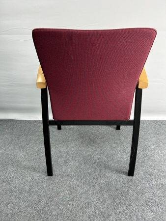 10 stuks bezoekersstoel Kinnarps Rood/Grijs (2e hands)