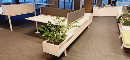 Établi d'angle Vitra pour 2 personnes (2e main)