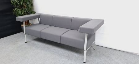Wachtbank BENE Coffice 3 pers. (2e hands)