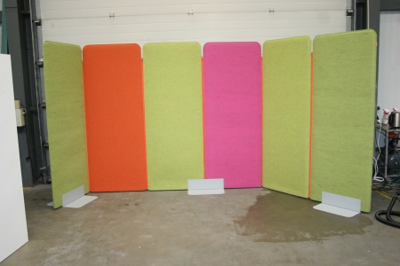 Akoestische scheidingswand Buzzispace (2e hands)