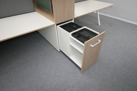 Duo zit/sta bureau Linak (demotoestel)