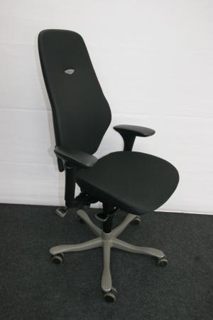 SUPERPROMO Ergonomische bureaustoel Kinnarps PLUS(6) antraciet grijs (2e hands)