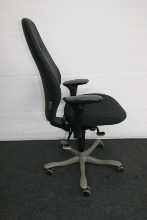 SUPERPROMO Ergonomische bureaustoel Kinnarps PLUS(6) antraciet grijs (2e hands)