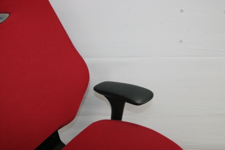 SUPERPROMO Ergonomische bureaustoel Kinnarps PLUS(6) rood