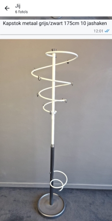 Moderne design kapstok