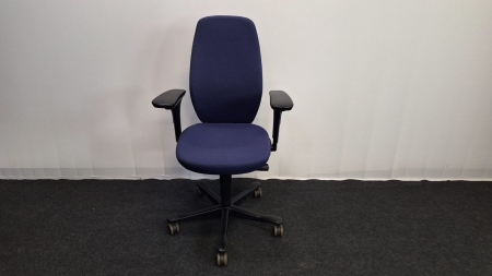 Ergonomische bureaustoel Kinnarps 9000 blauw (2e hands)