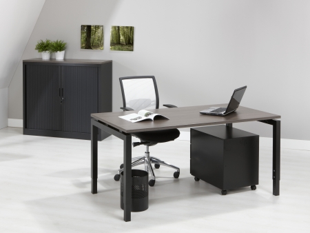 Bureautafel Q-bic 180cm, 90cm diep