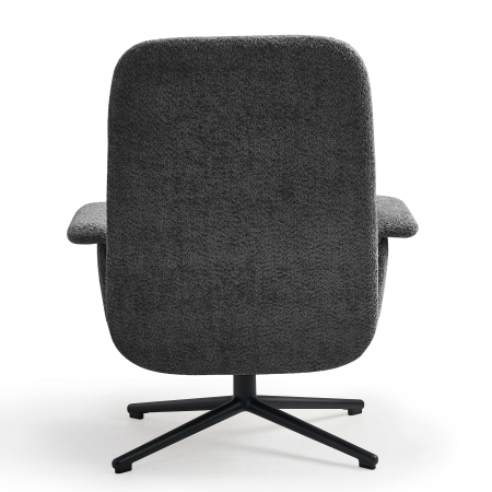 Gestoffeerde bijzetstoel met armleuningen