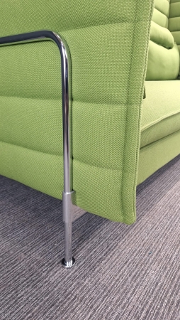 Vitra Alcove 3 seater Groen (2e hands)