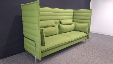 Vitra Alcove 3 seater Groen (2e hands)