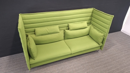 Vitra Alcove 3 seater Groen (2e hands)