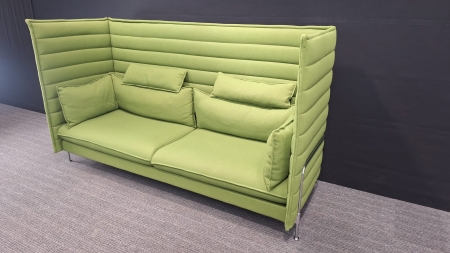 Vitra Alcove 3 seater Groen (2e hands)