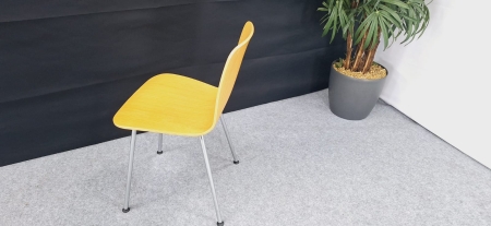 Design bezoekersstoel Vitra HAL Plywood (2e hands)
