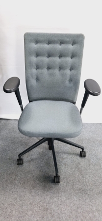 Bureaustoel Vitra ID Chair Grijs (2e hands)