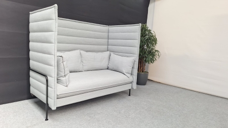 Vitra Alcove 2 seater Grijs (2e hands)