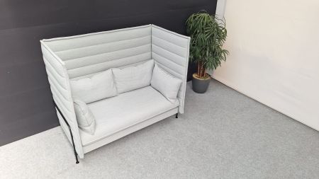 Vitra Alcove 2 seater Grijs (2e hands)