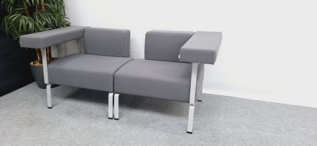 Wachtbank BENE Coffice 2 pers. (2e hands)