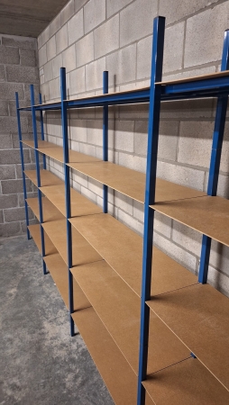 Houten archief rekken (2e hands)