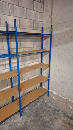 Houten archief rekken (2e hands)