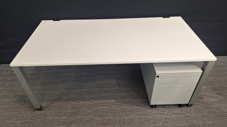 Bureau Steelcase 1800 x 900 met ladenblok