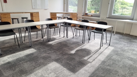 Koppelbare kantoortafels BENE (2e hands)